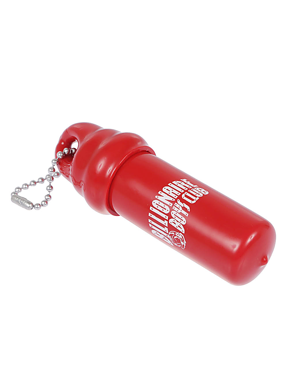 Red Billionaire Keychain with Interlocking Design image 1