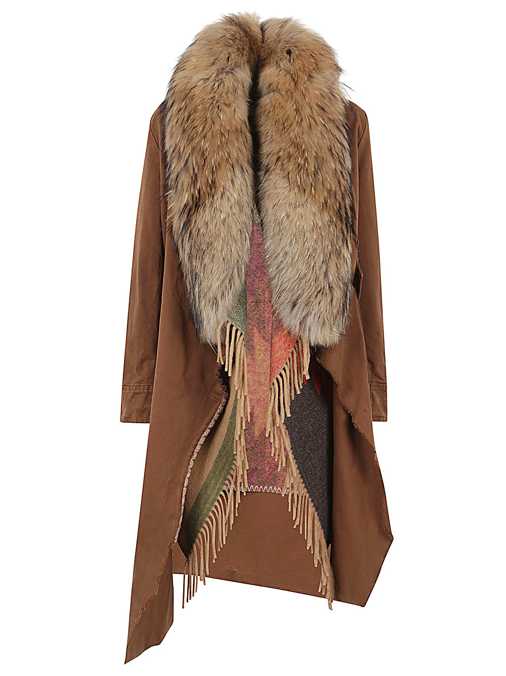 Bazar Deluxe Camel Parka Coat image 0