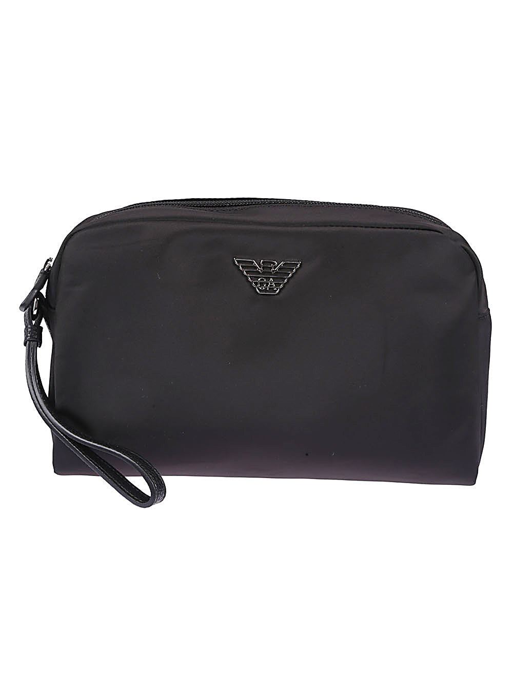 Emporio Armani Black Nylon Travel Wallet image 0