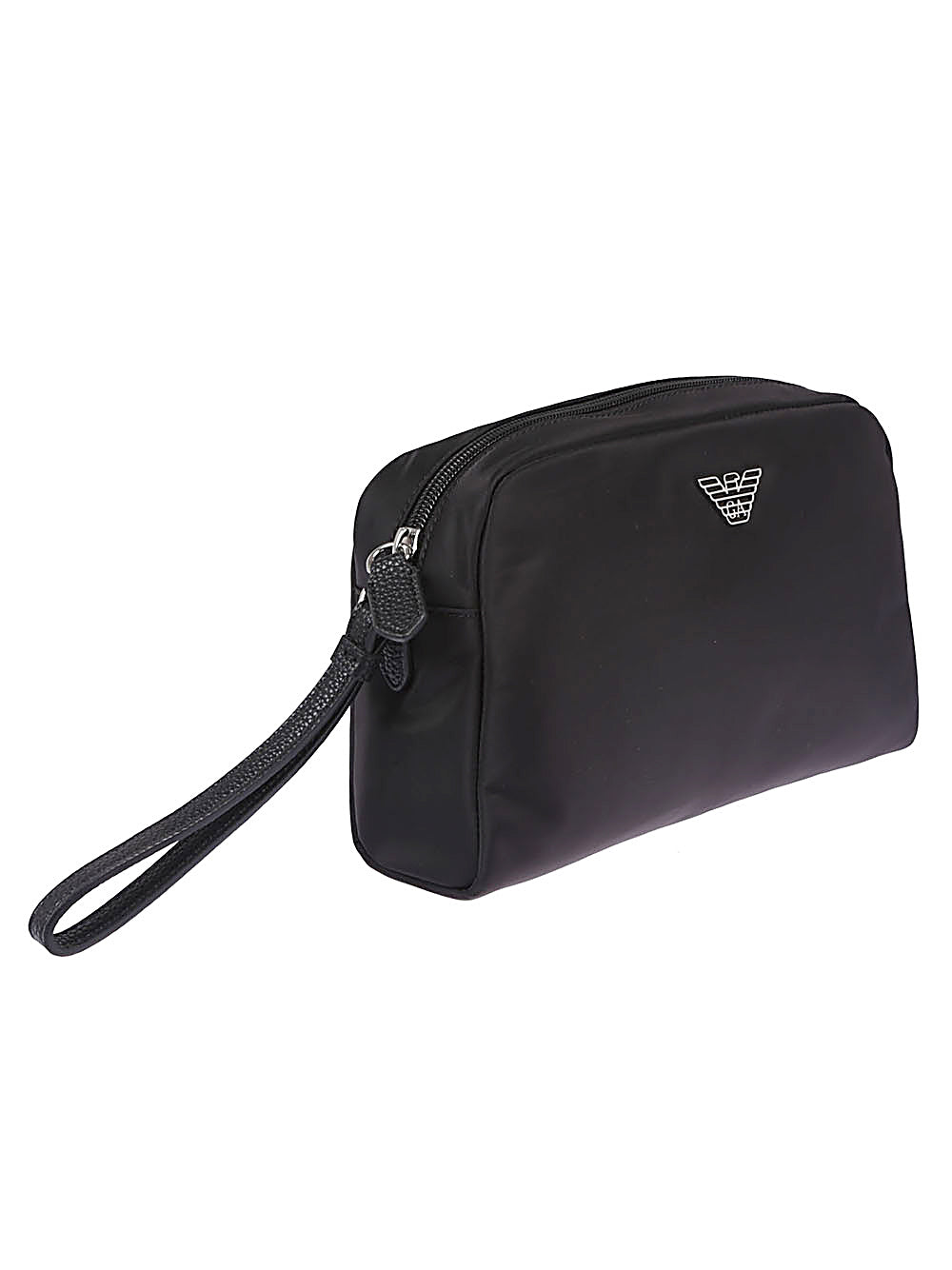 Emporio Armani Black Nylon Travel Wallet image 2