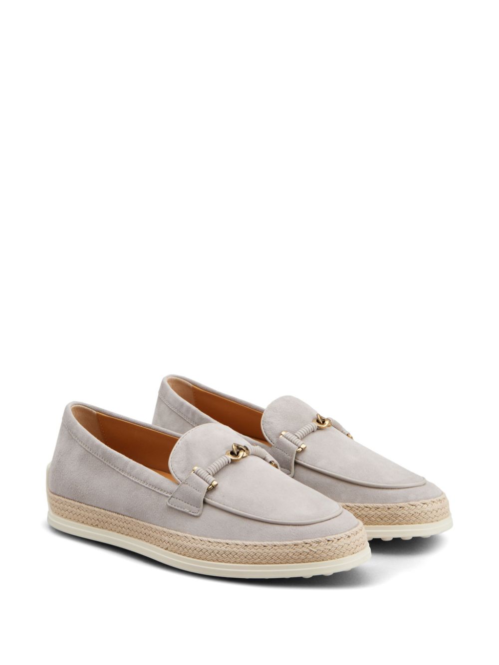 Tod's Flat shoes Light Grey image 1