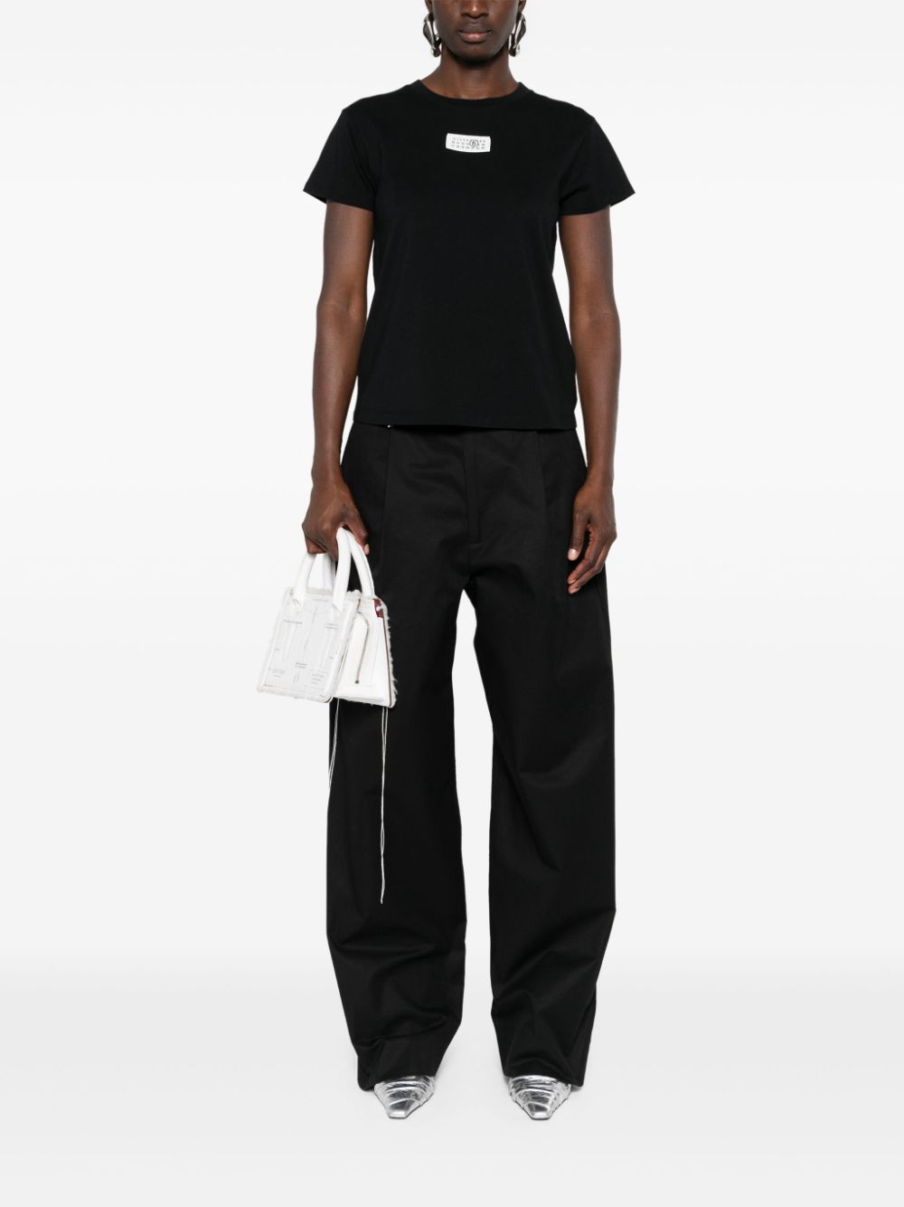 MM6 Maison Margiela T-shirts and Polos Black image 3