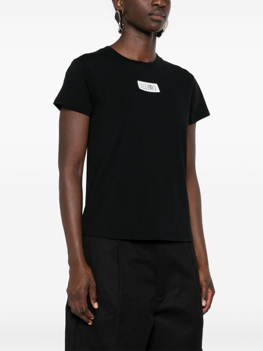 MM6 Maison Margiela T-shirts and Polos Black image 4