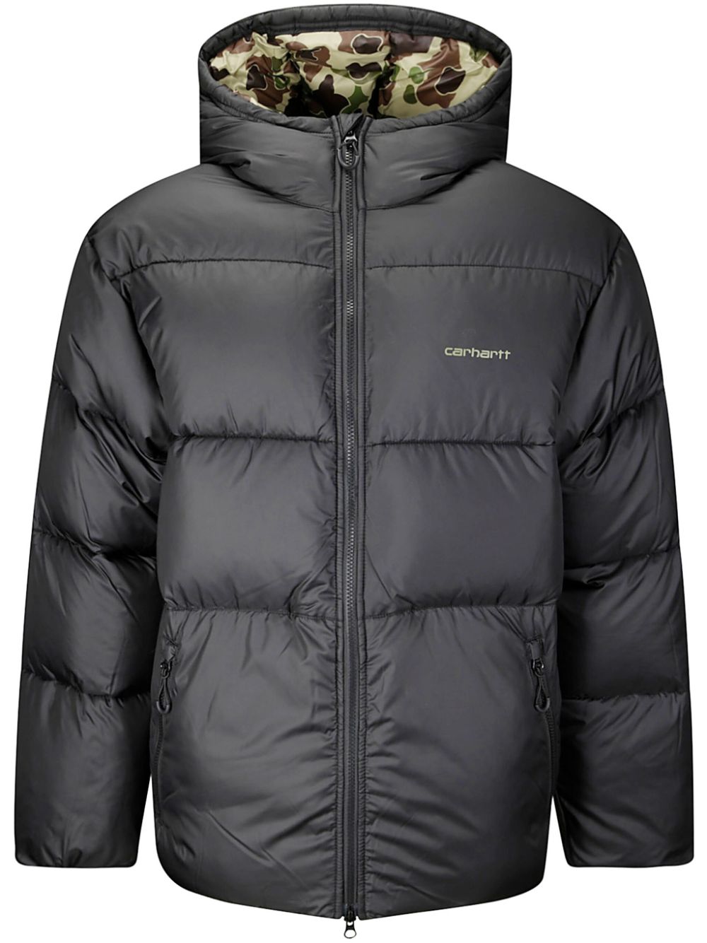 Carhartt WIP Main Black Down Jacket image 0