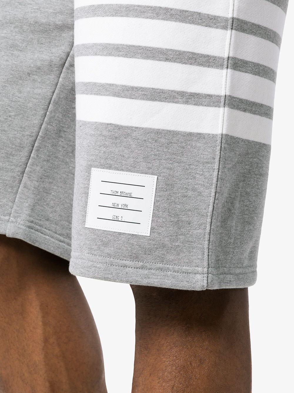 Thom Browne Shorts Light Grey image 1