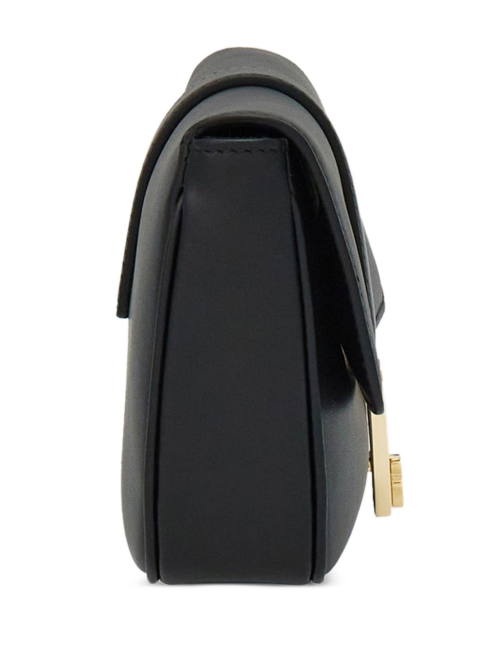 Salvatore Ferragamo Black Calfskin Gancini Shoulder Bag image 2