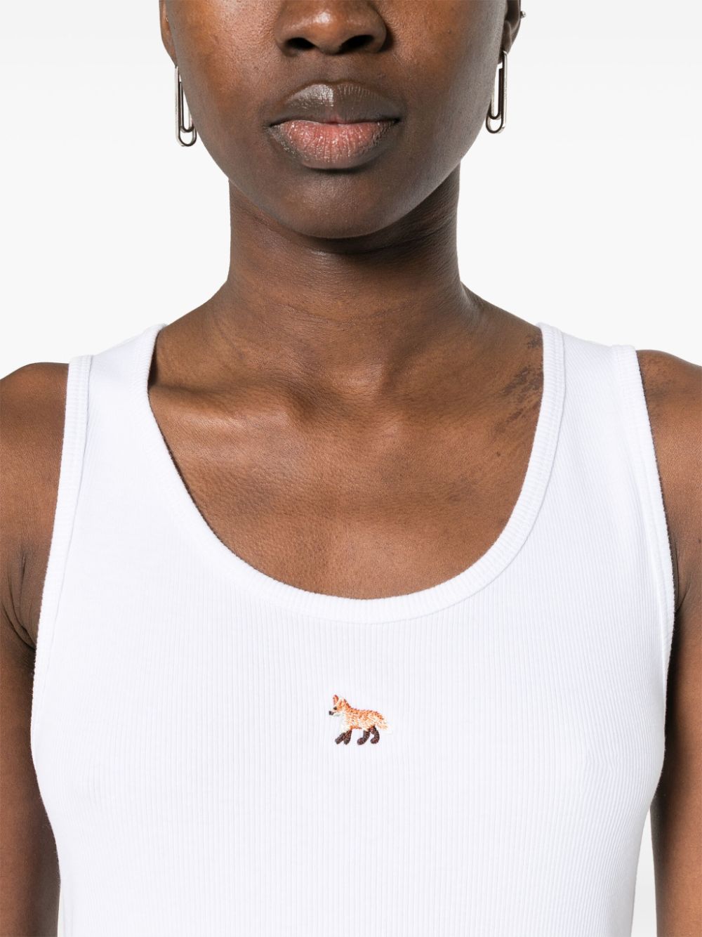 MAISON KITSUNE' Top White image 1