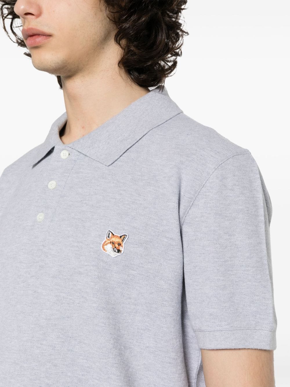 MAISON KITSUNE' T-shirts and Polos Grey image 1