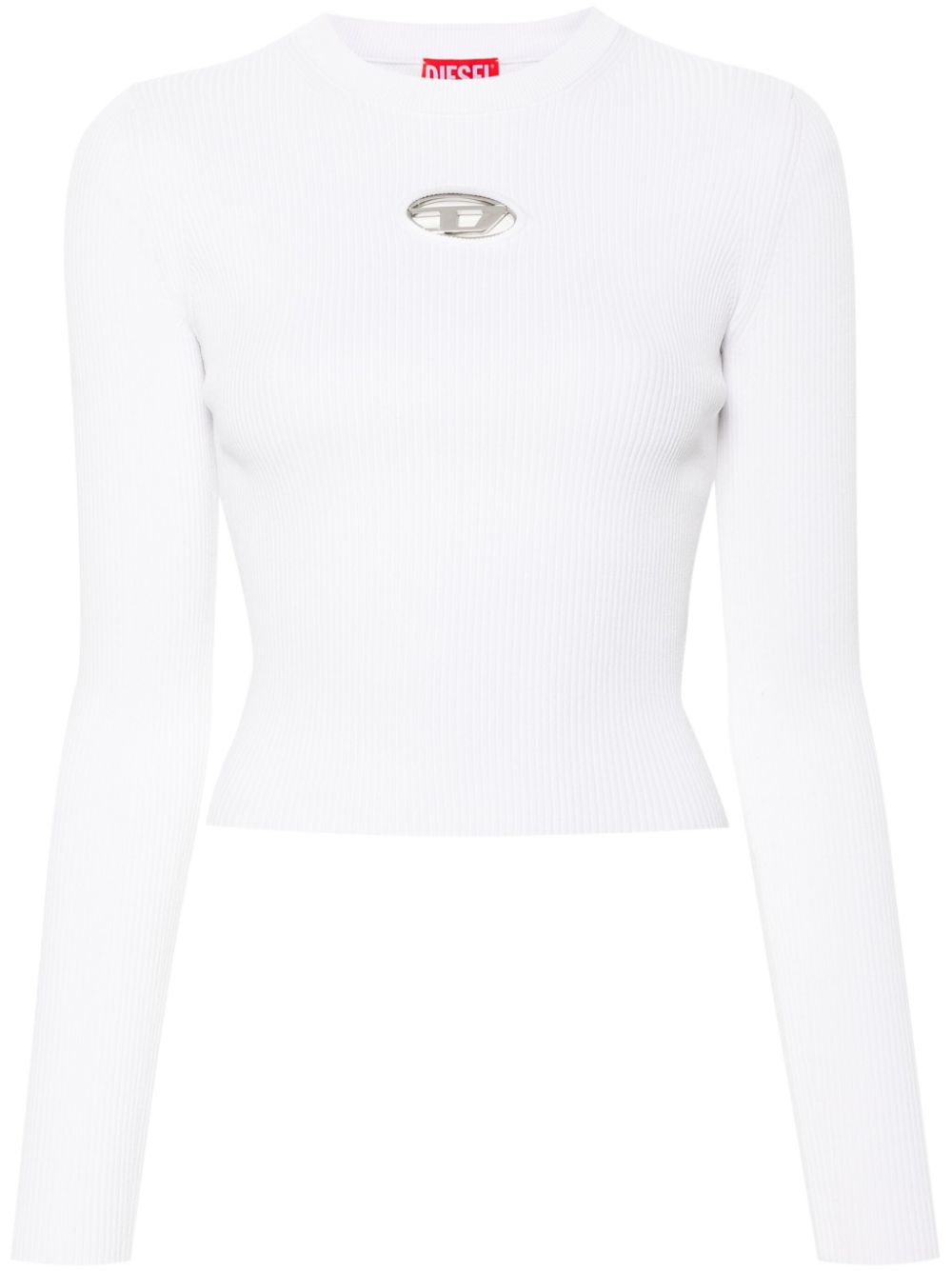 Diesel Sweaters White image 0