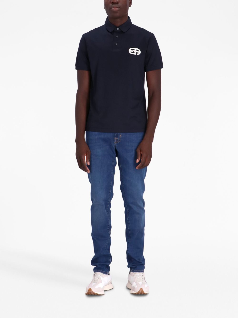 Emporio Armani T-shirts and Polos Blue image 3