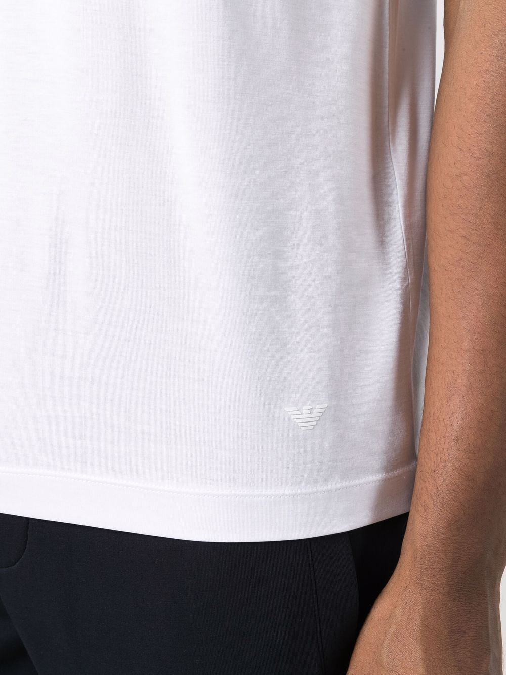 Emporio Armani T-shirts and Polos White image 2