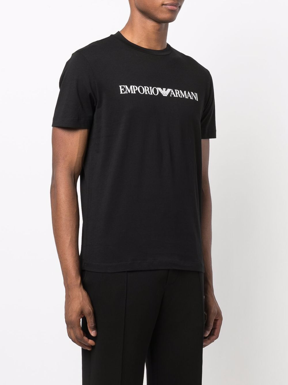 Emporio Armani T-shirts and Polos Black image 1