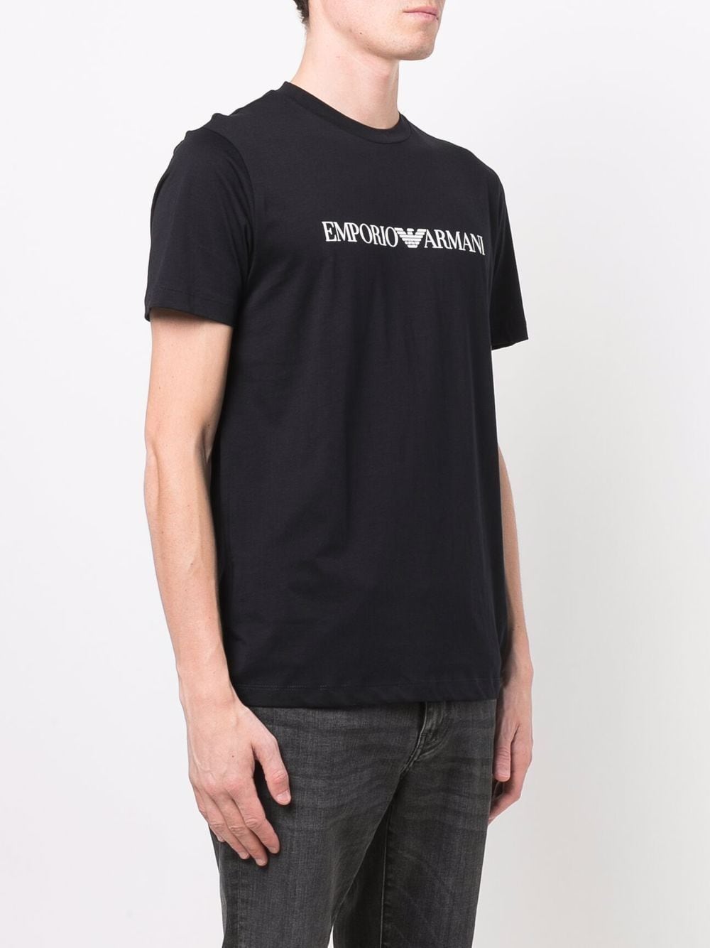 Emporio Armani T-shirts and Polos Blue image 4