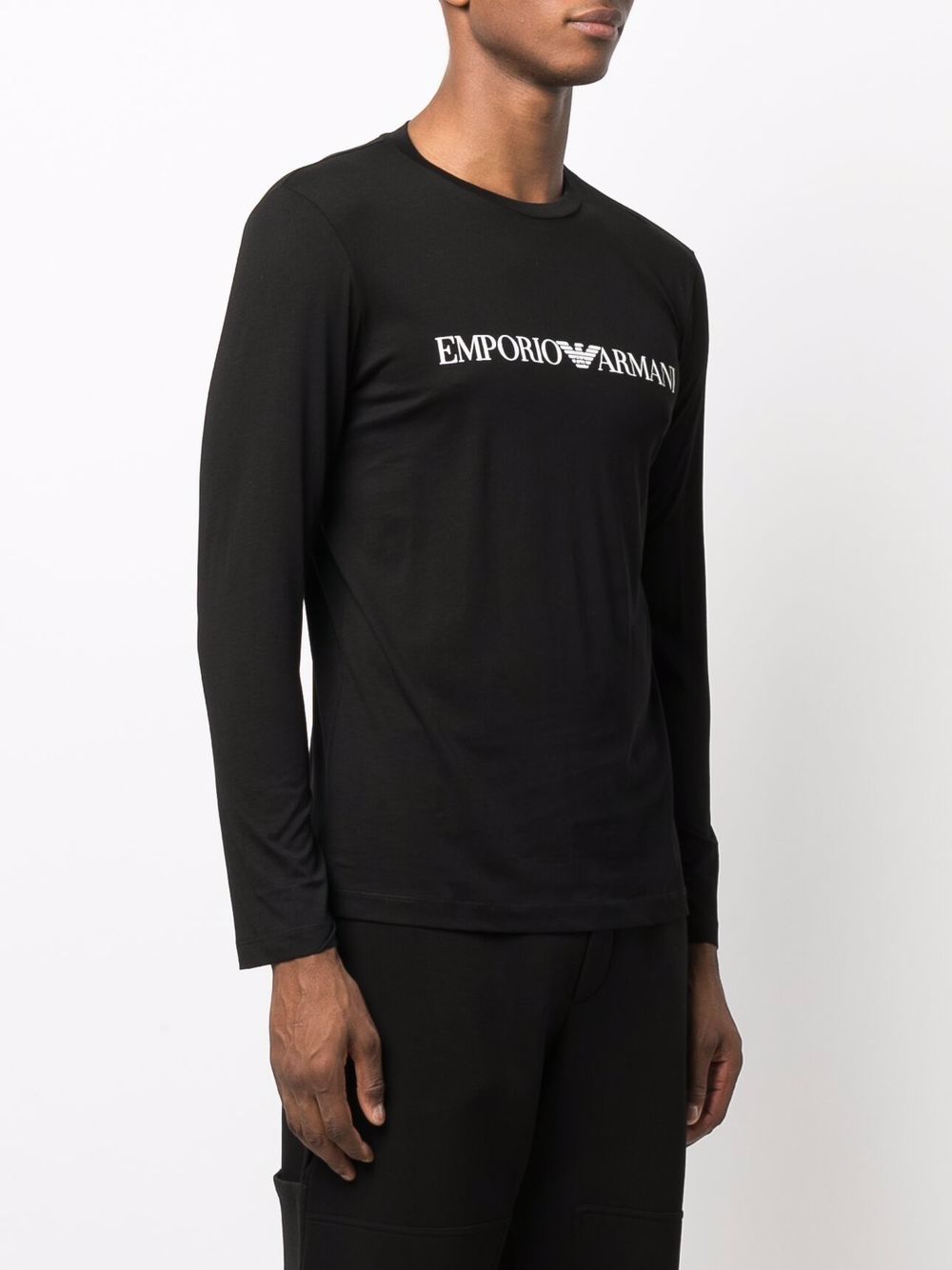 Emporio Armani T-shirts and Polos Black image 2