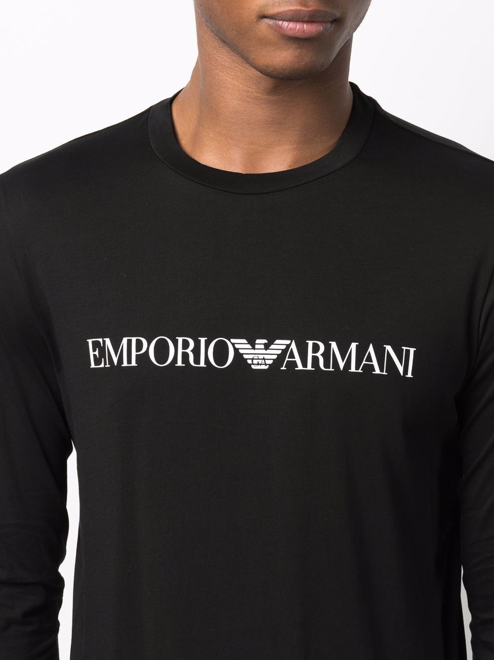 Emporio Armani T-shirts and Polos Black image 4