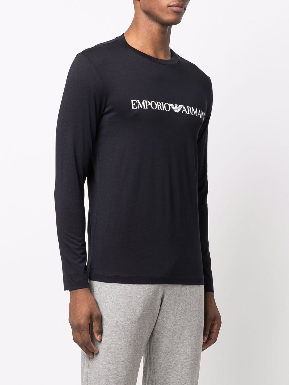 Emporio Armani T-shirts and Polos Blue image 3