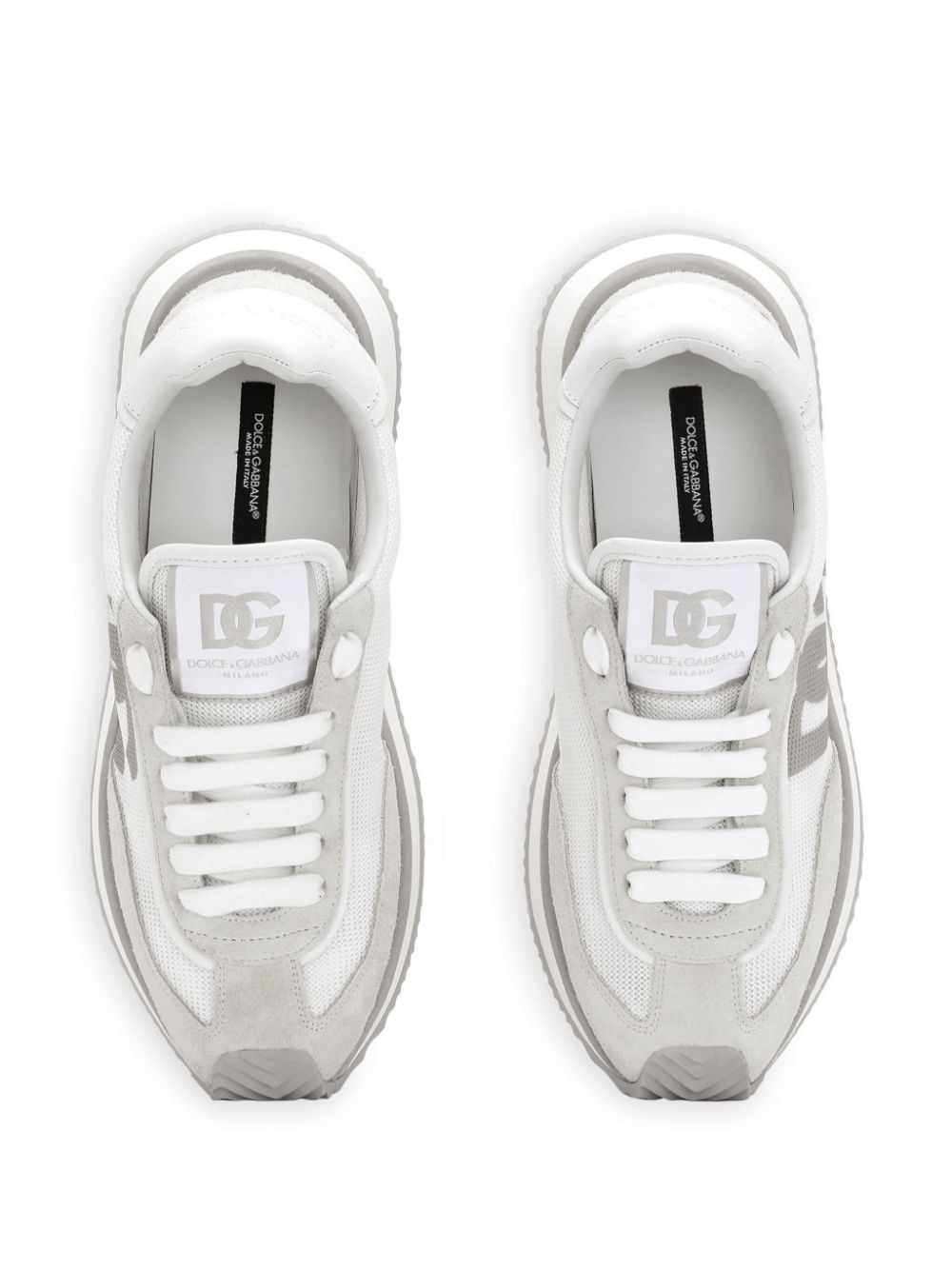 スニーカー Dolce & Gabbana SS25 DG ARIA SNEAKER (CK2288 A92038B862) Mixed-material DG CUSHION sneakers in Multicolor for Women