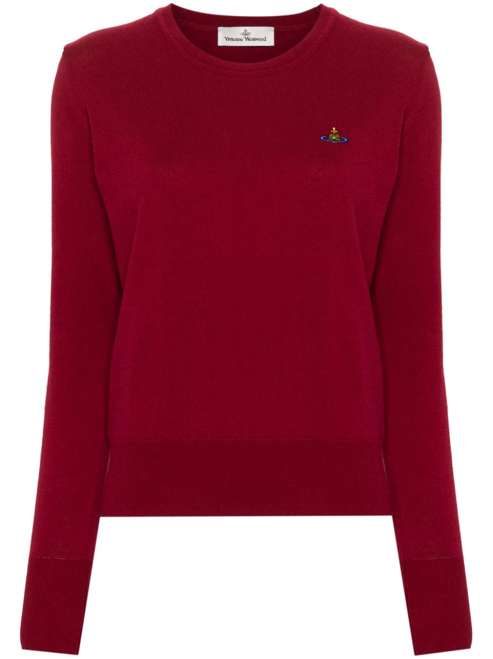 Vivienne Westwood Organic Cotton Blend Sweater - Bordeaux image 0