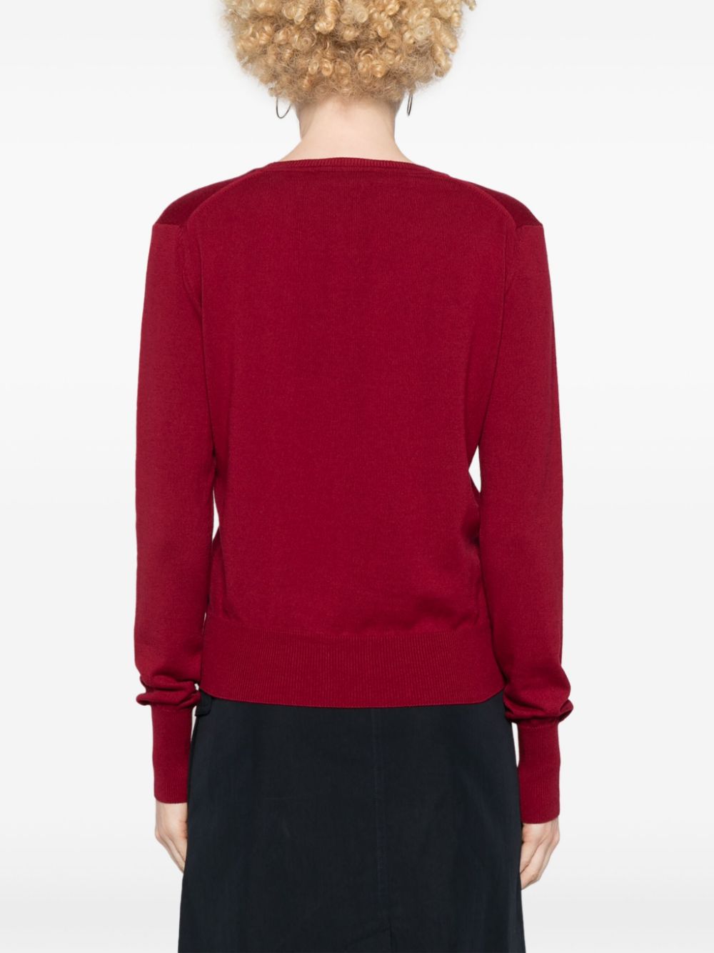 Vivienne Westwood Organic Cotton Blend Sweater - Bordeaux image 2