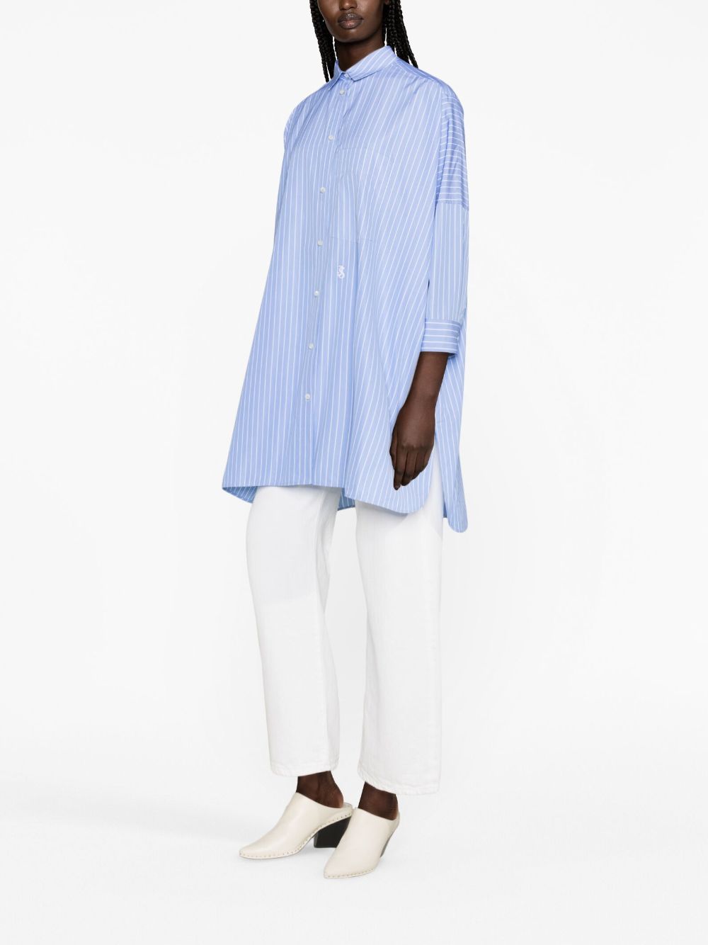 Jil Sander Shirts Clear Blue image 2