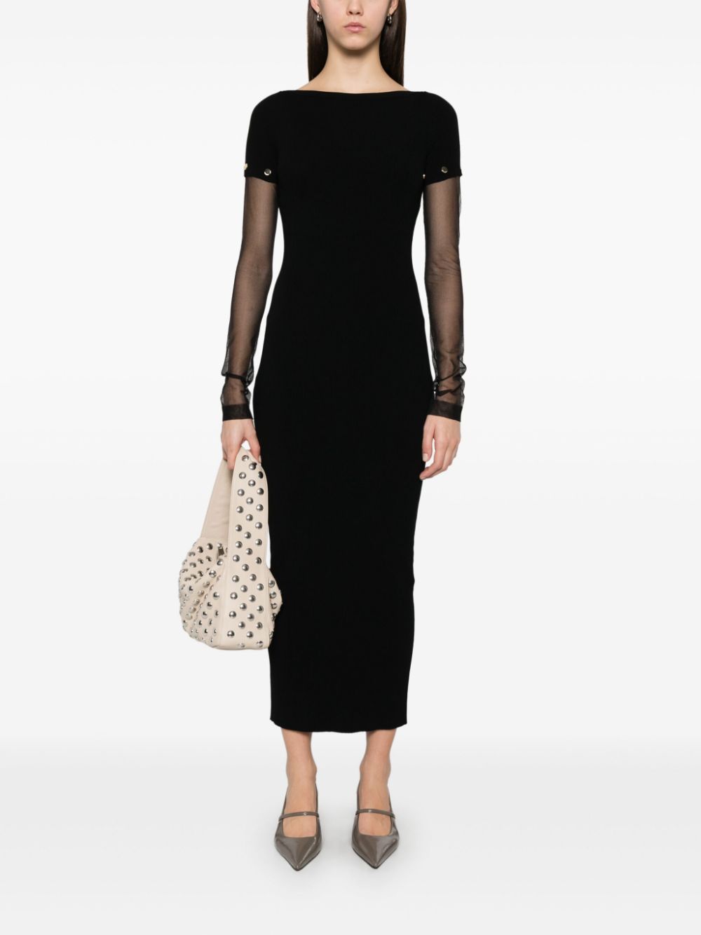 SPORTMAX PRE Dresses Black image 3