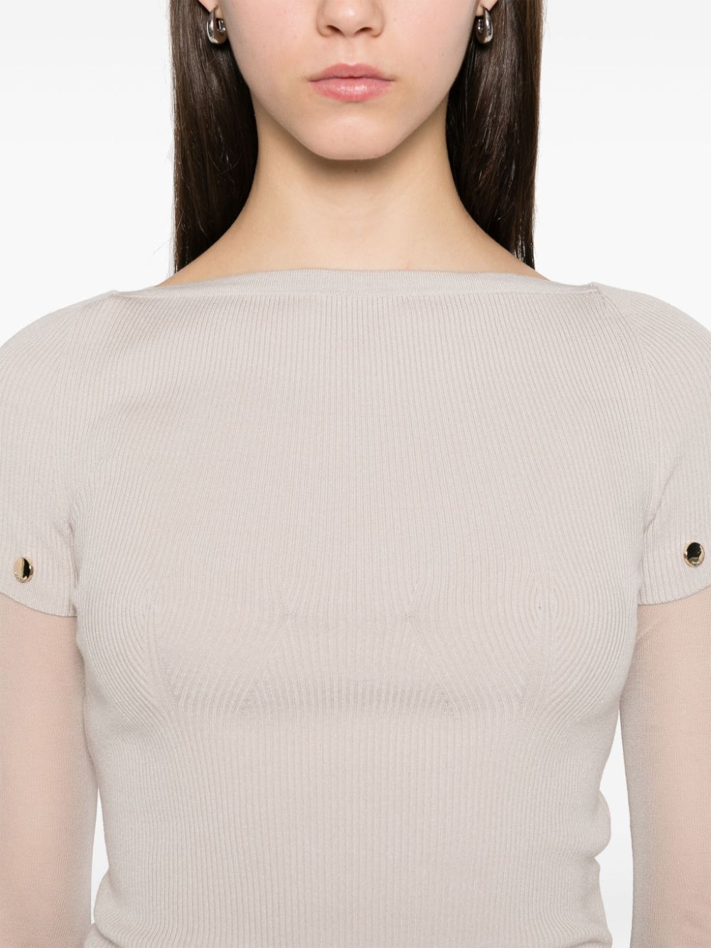 SPORTMAX PRE Sweaters Dove Grey image 3