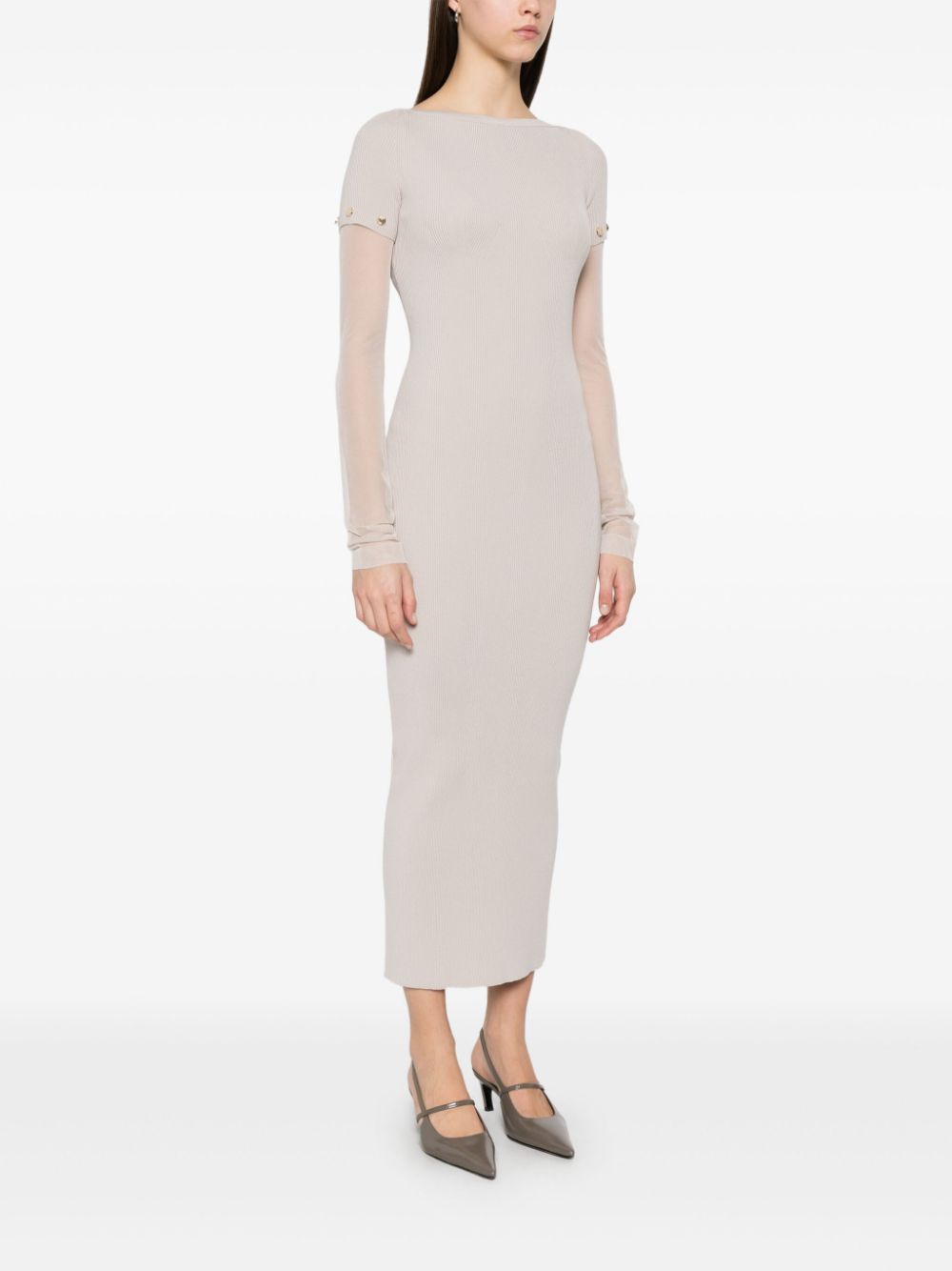 SPORTMAX PRE Dresses Dove Grey image 3