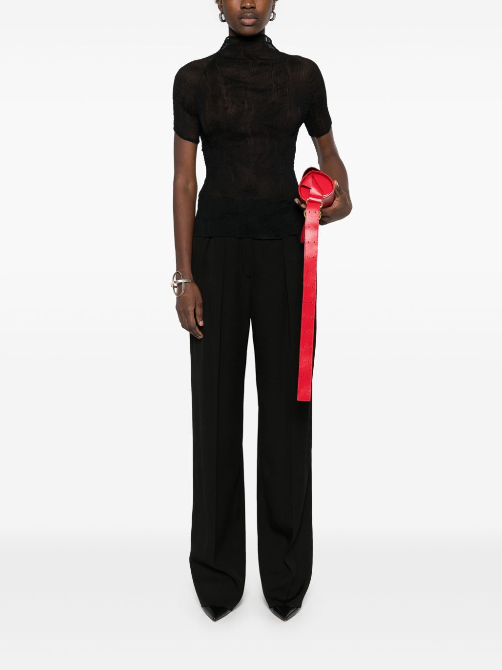 SPORTMAX PRE Trousers Black image 4