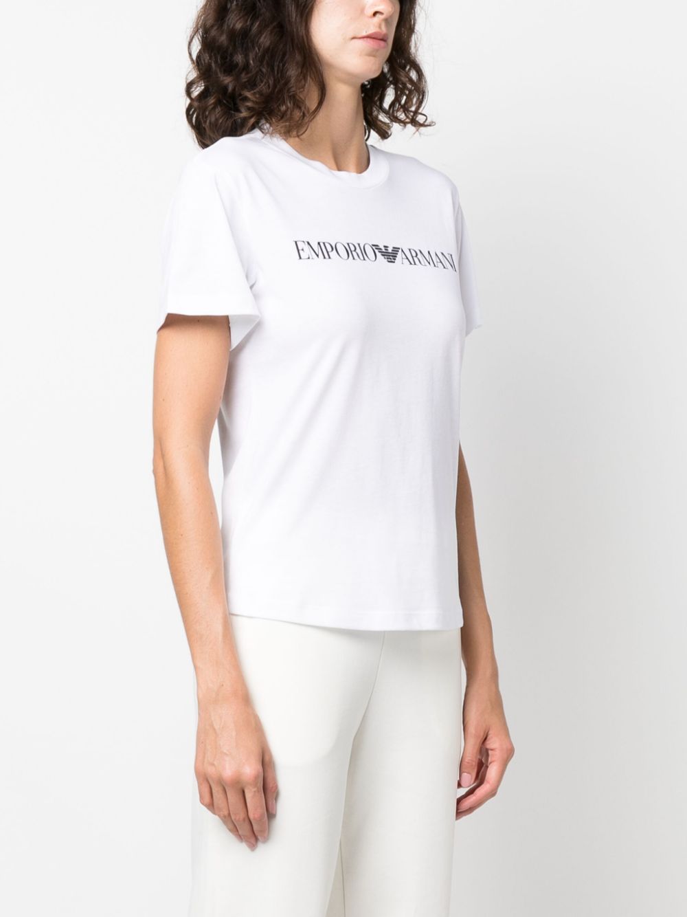 Emporio Armani T-shirts and Polos White image 2