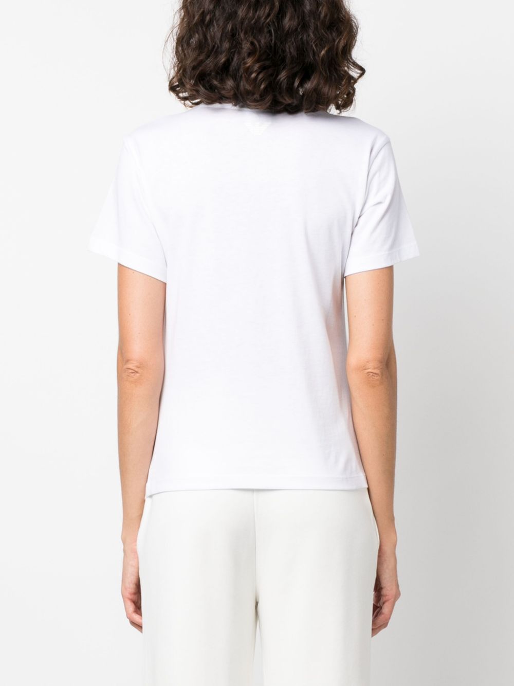 Emporio Armani T-shirts and Polos White image 3