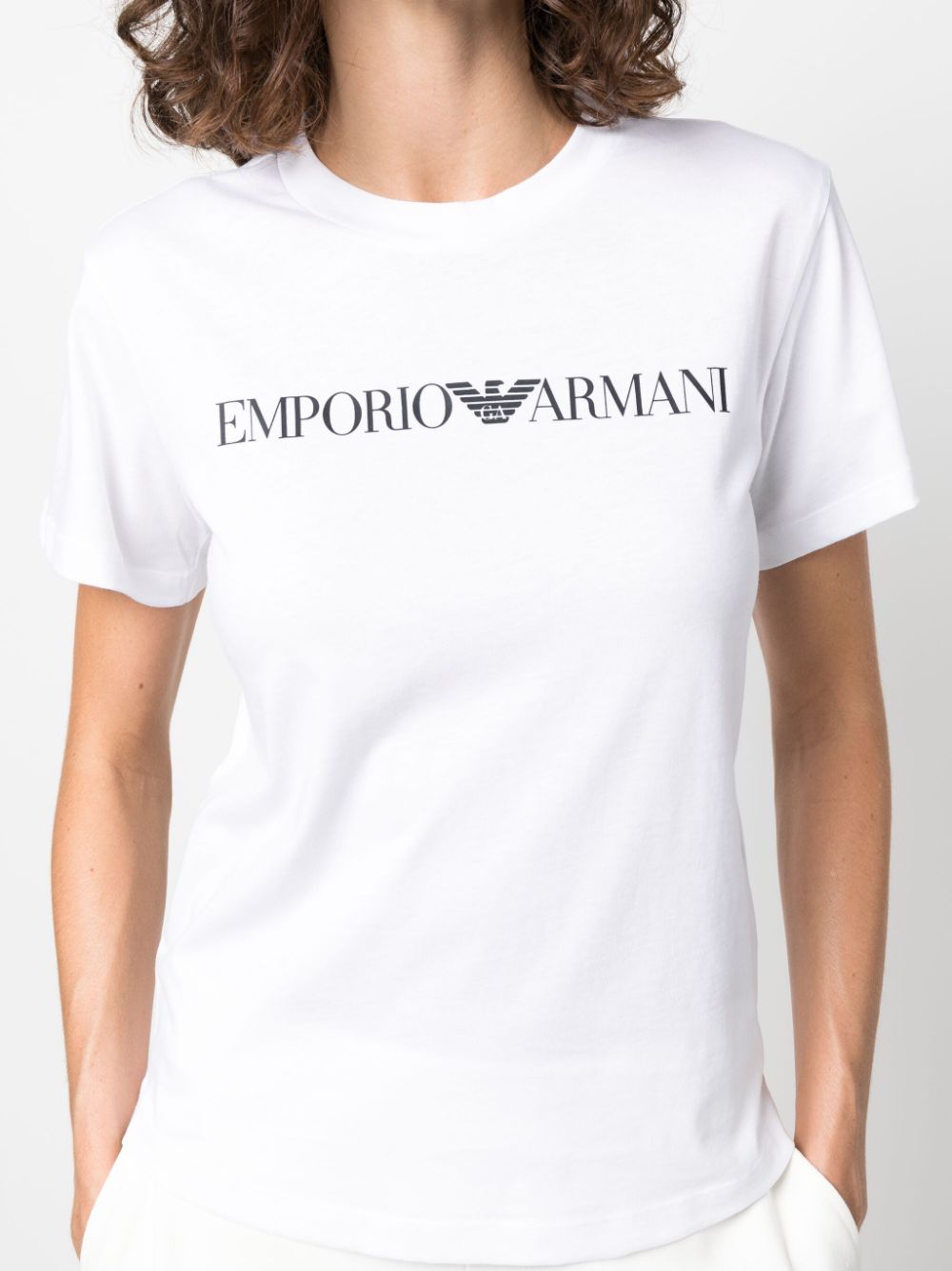 Emporio Armani T-shirts and Polos White image 4