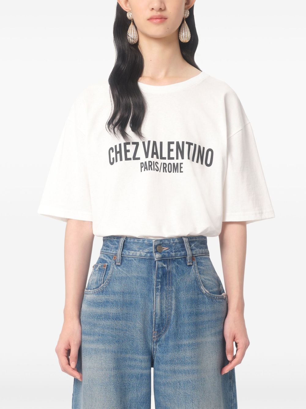 Valentino T-shirts and Polos White image 4