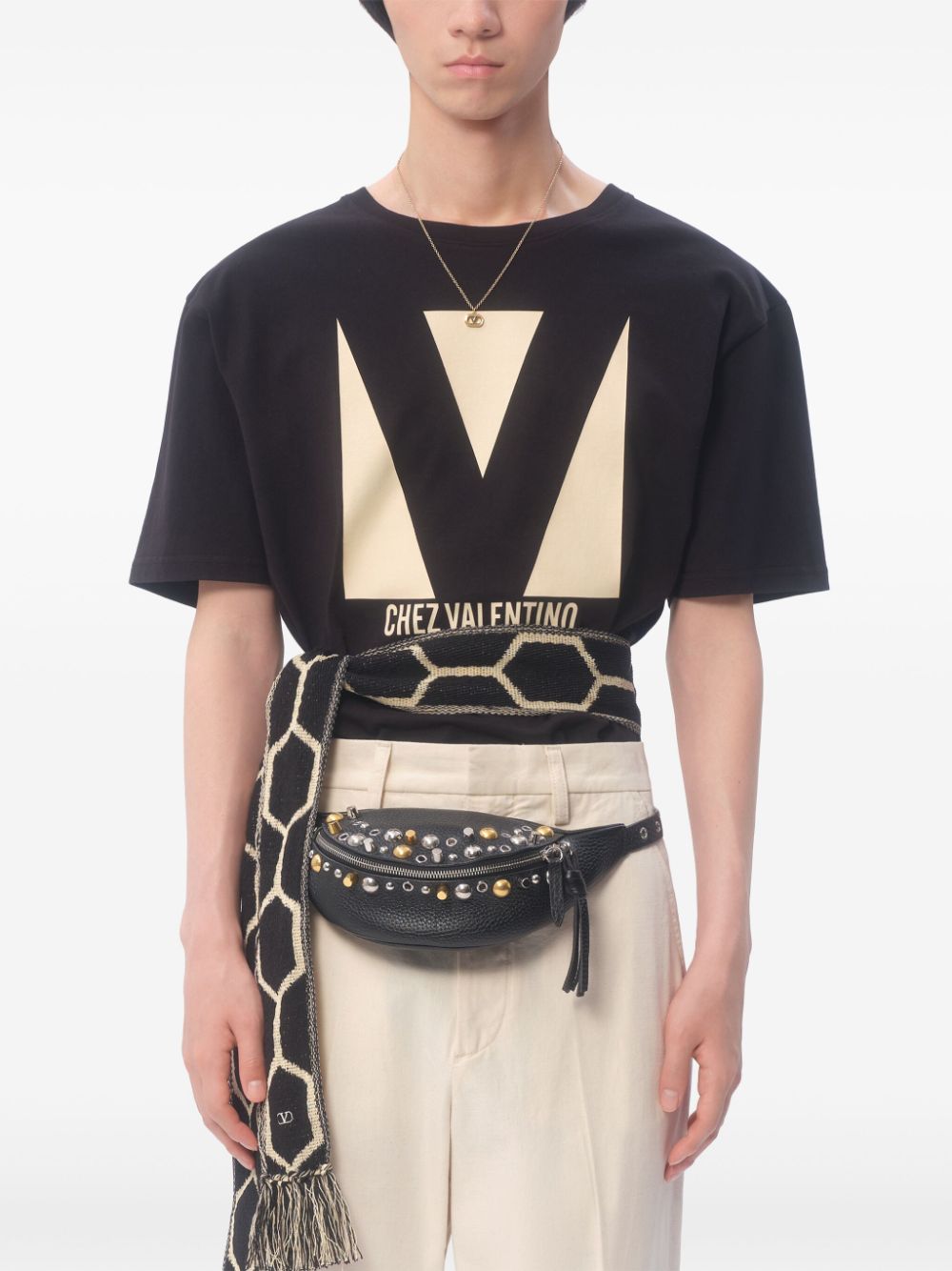 Valentino T-shirts and Polos Black image 2