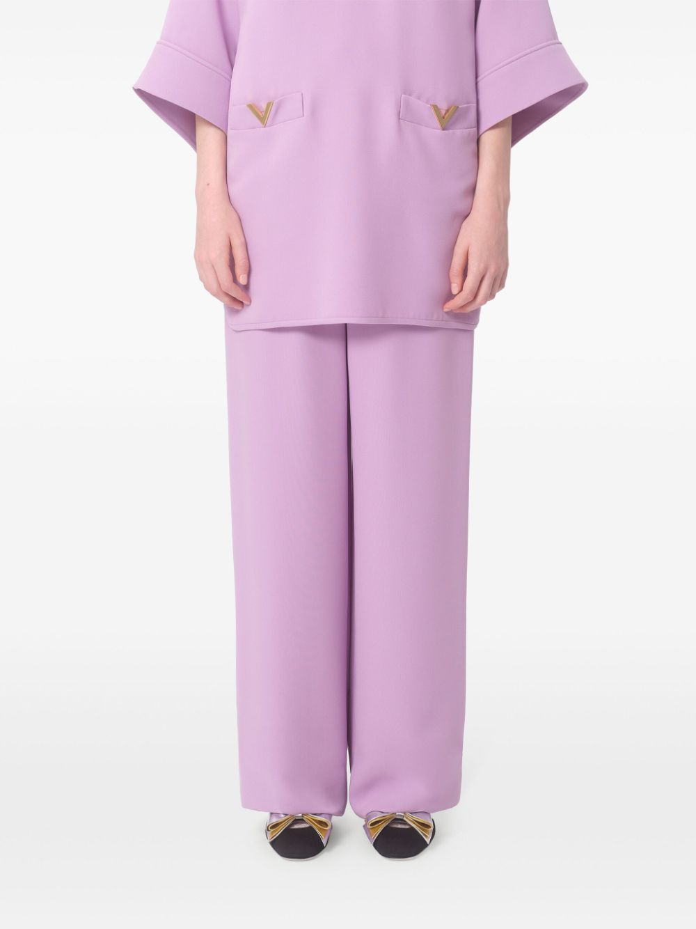 Valentino Trousers Lilac image 3