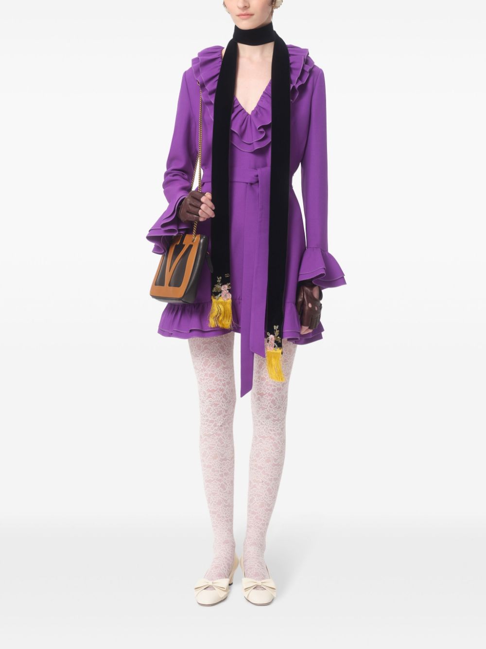 Valentino Dresses Purple image 1