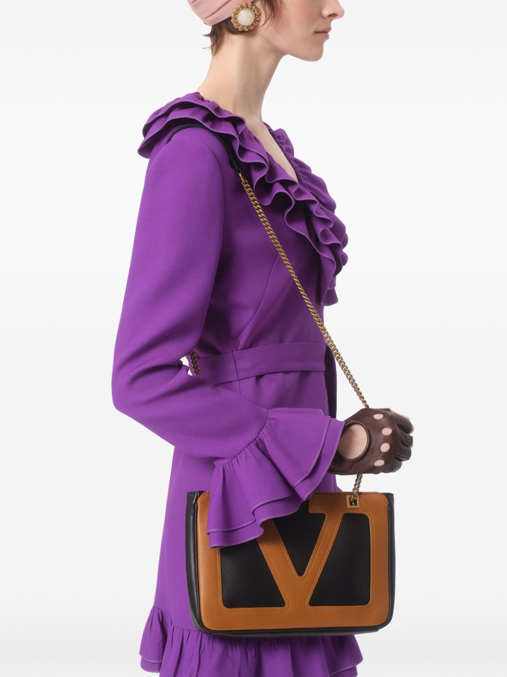 Valentino Dresses Purple image 3