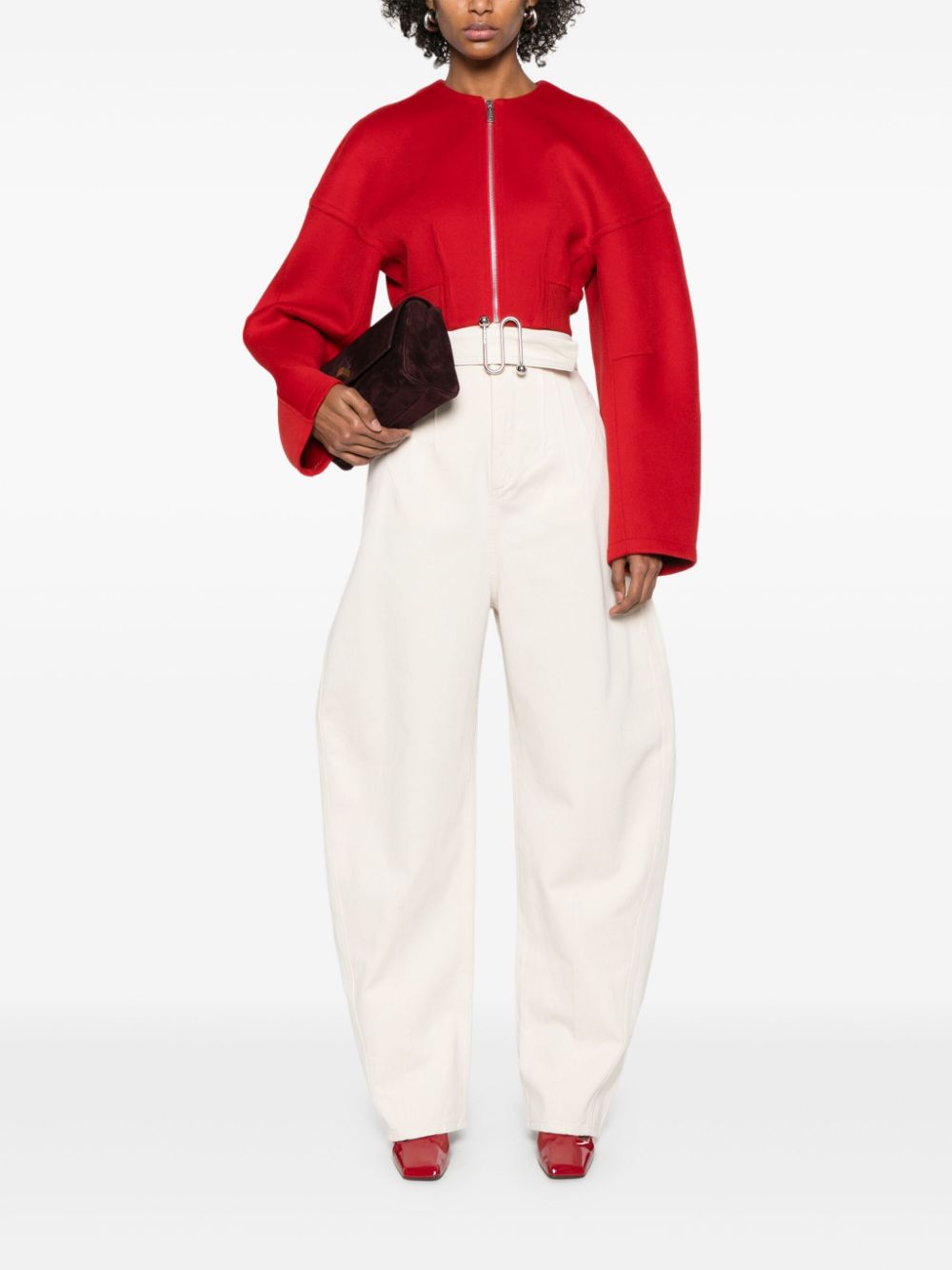 SPORTMAX PRE Jackets Red image 1