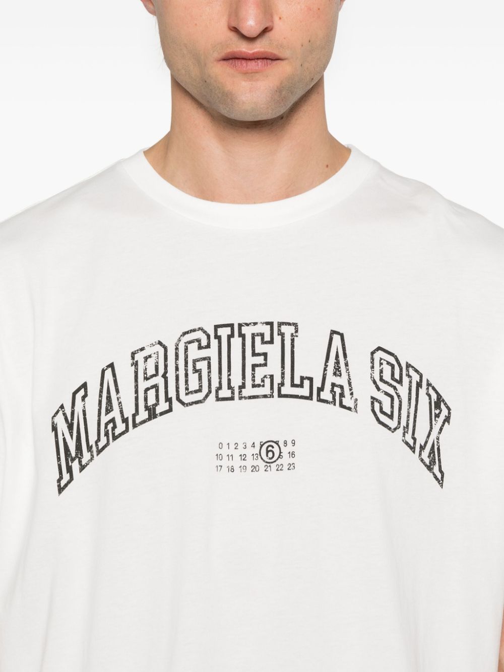 MM6 Maison Margiela T-shirts and Polos White image 3