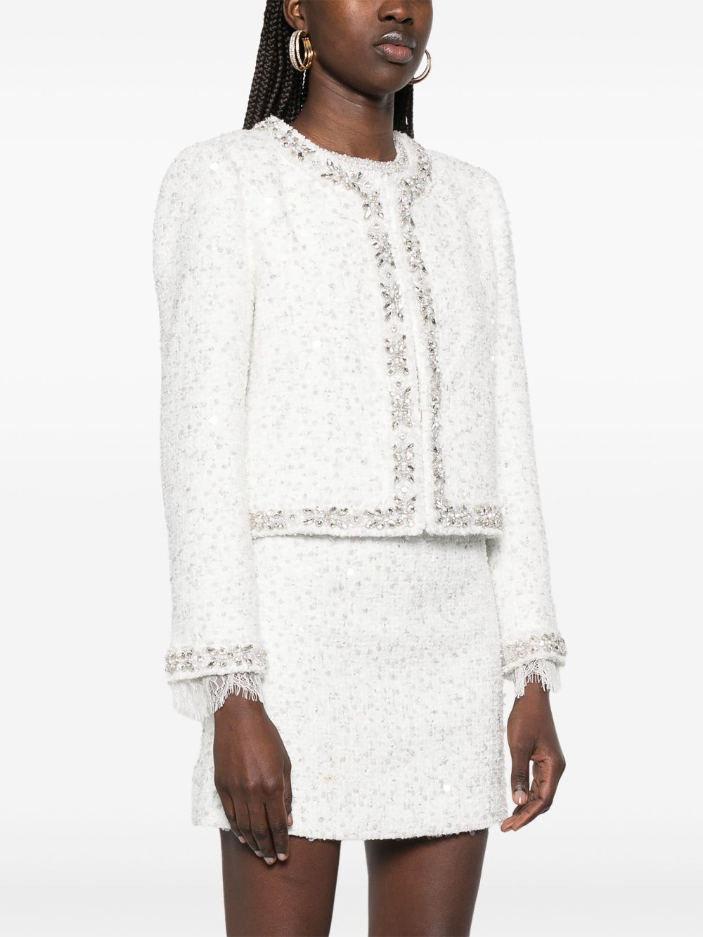 Alice + Olivia Jackets White image 4