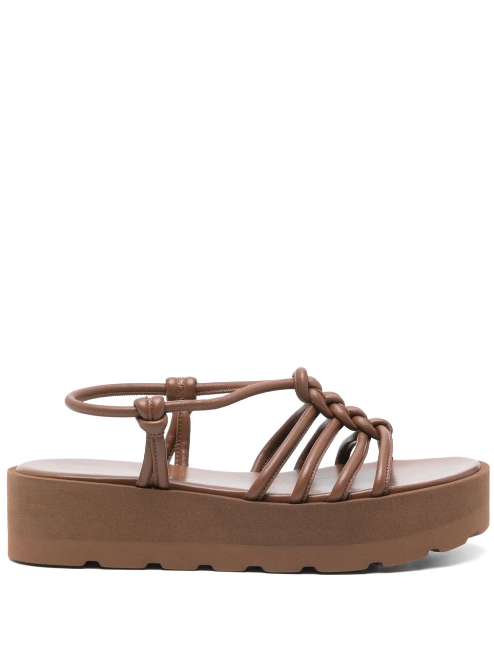 Gianvito Rossi Sandals Leather Brown image 0