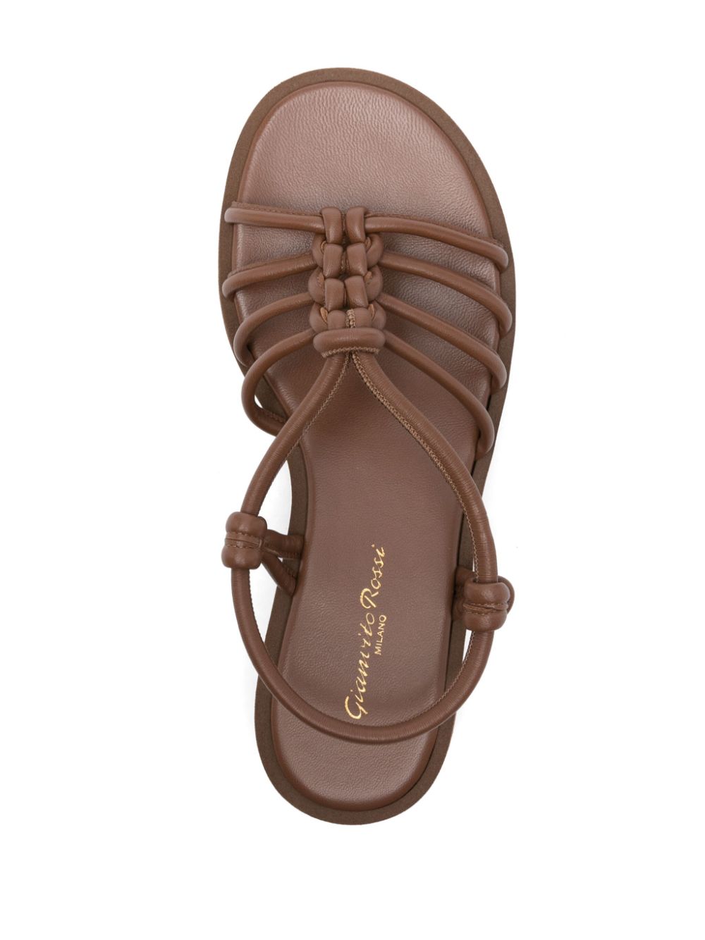 Gianvito Rossi Sandals Leather Brown image 2