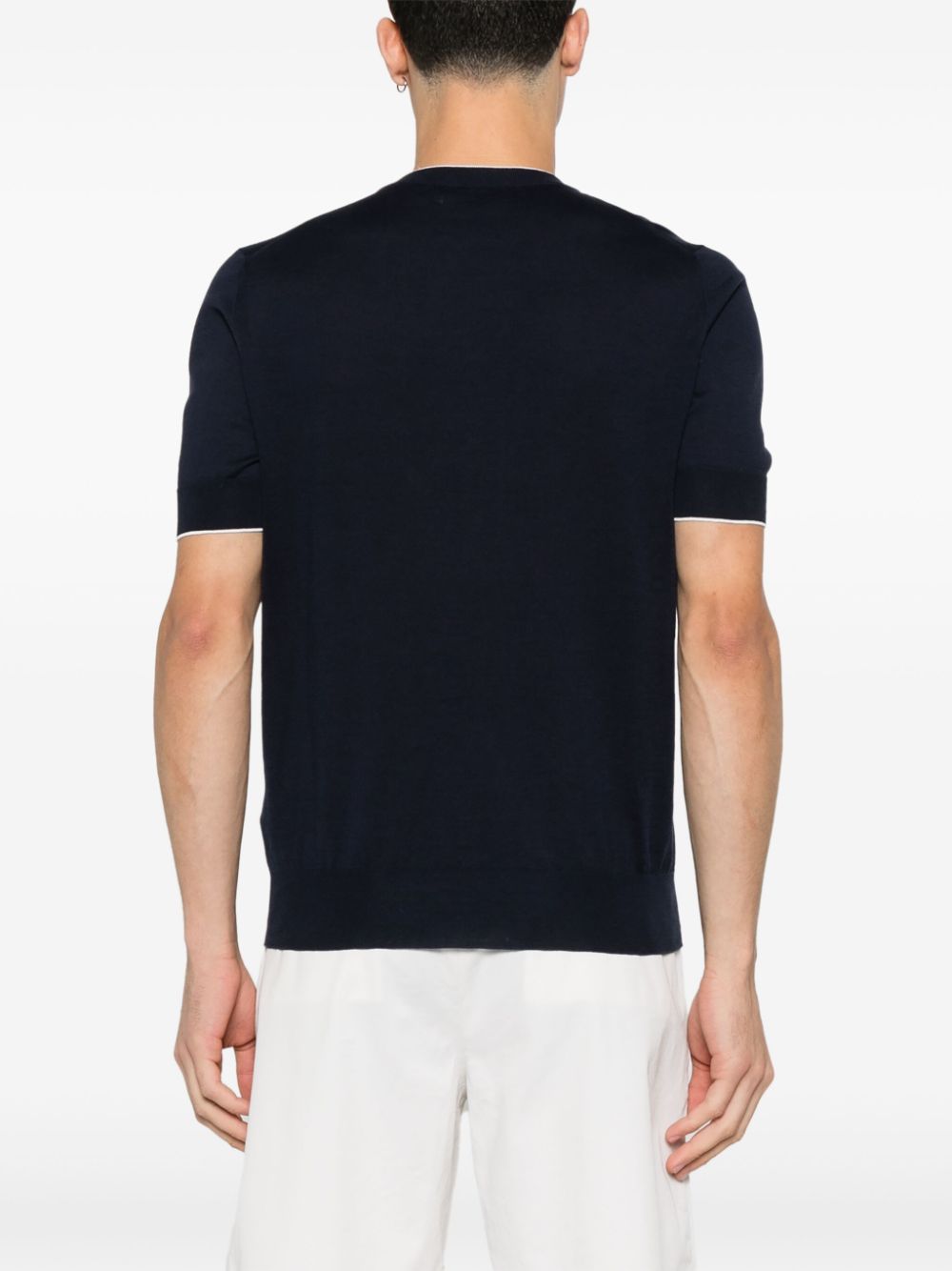 Brunello Cucinelli T-shirts and Polos Blue image 1