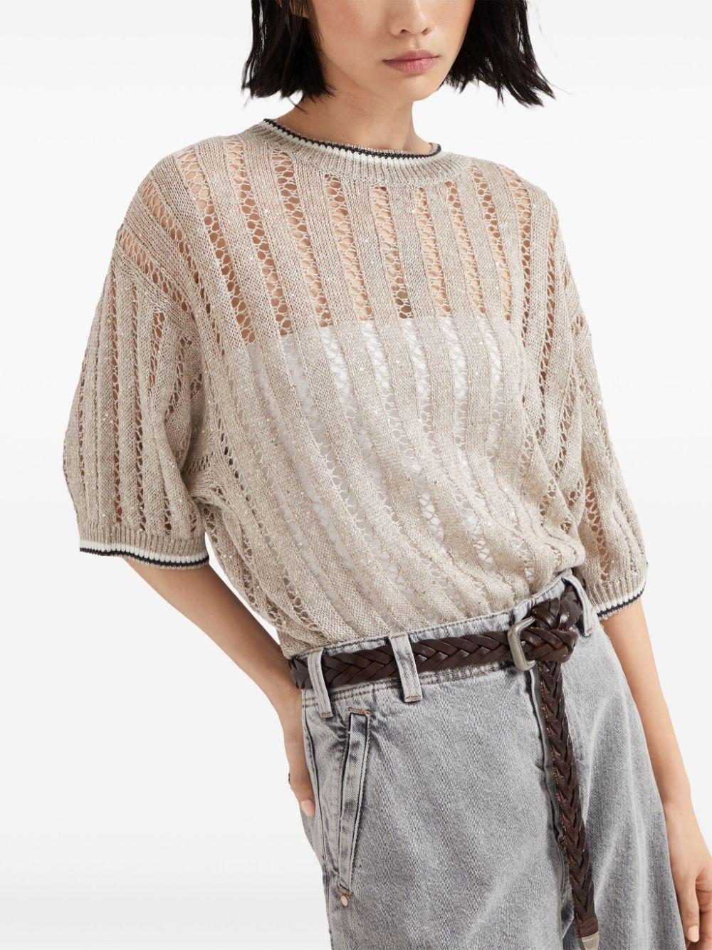 Brunello Cucinelli Sweaters Beige image 1