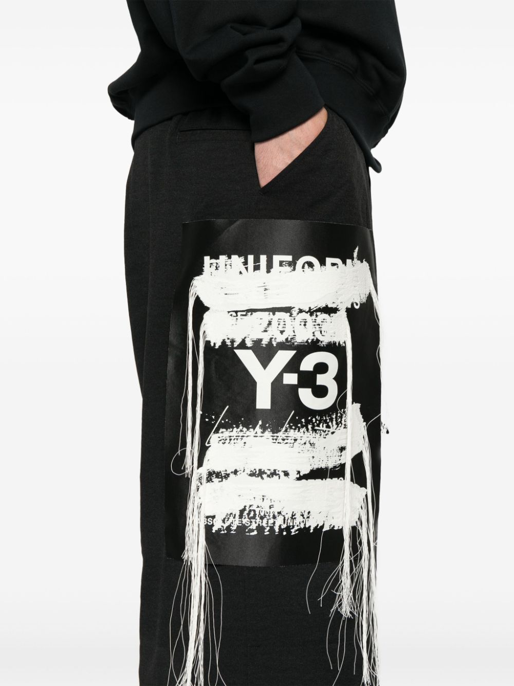 Y-3 Trousers Black image 1