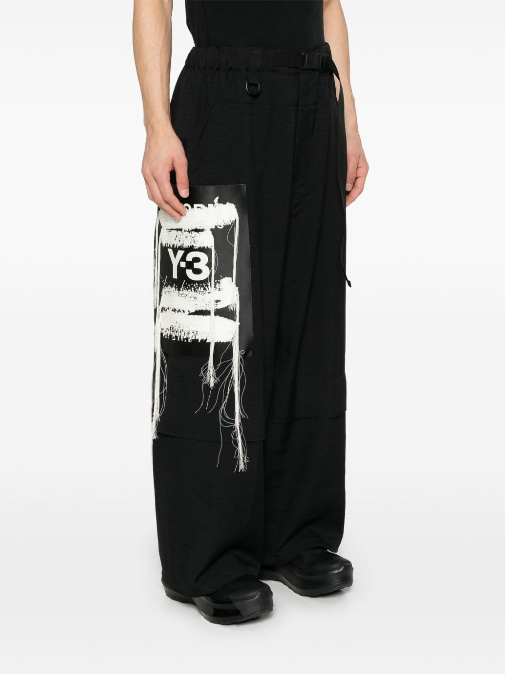 Y-3 Trousers Black image 3