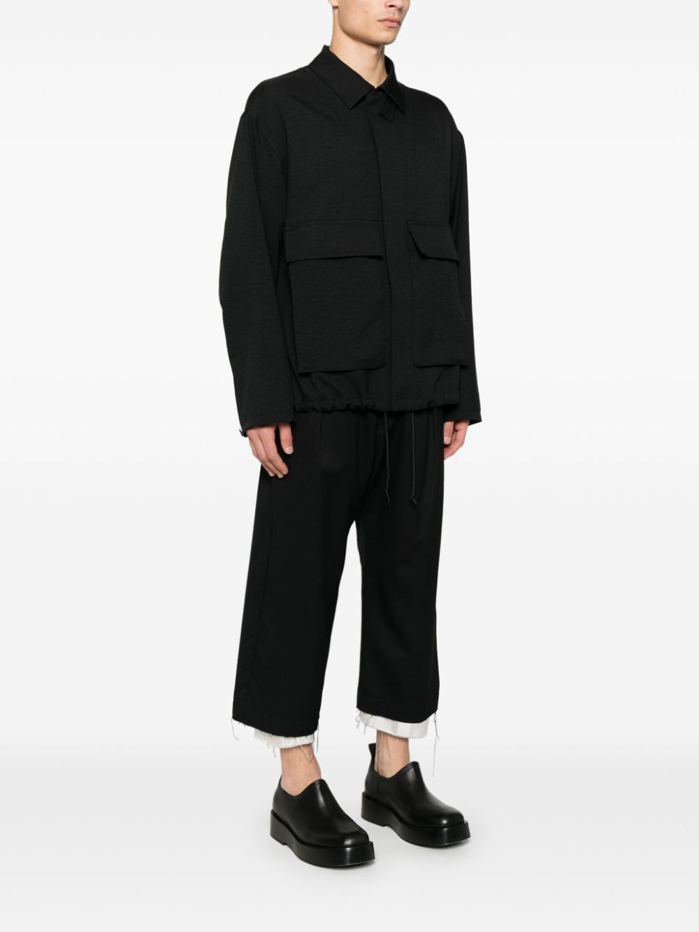 Y-3 Coats Black image 2