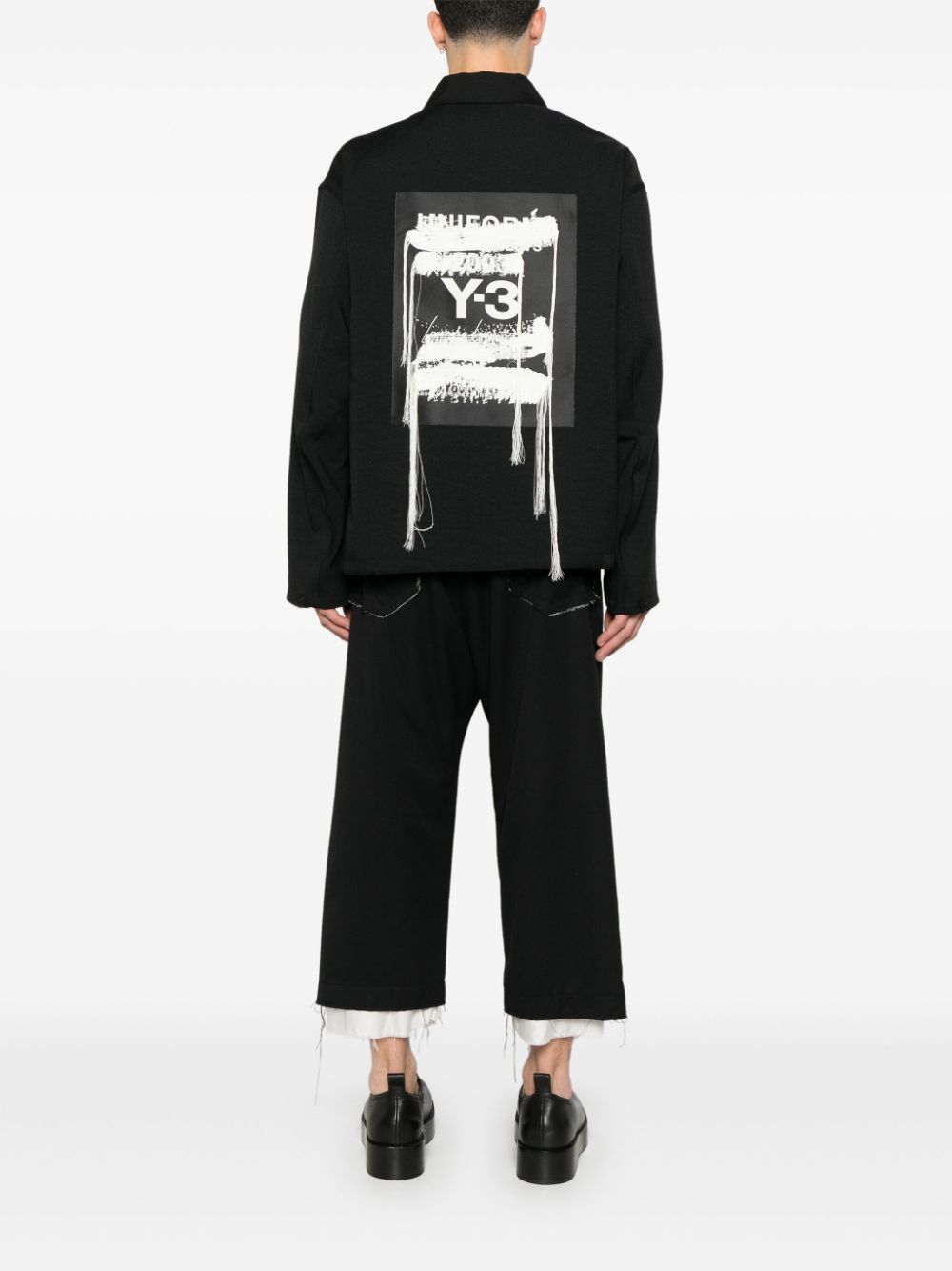 Y-3 Coats Black image 3