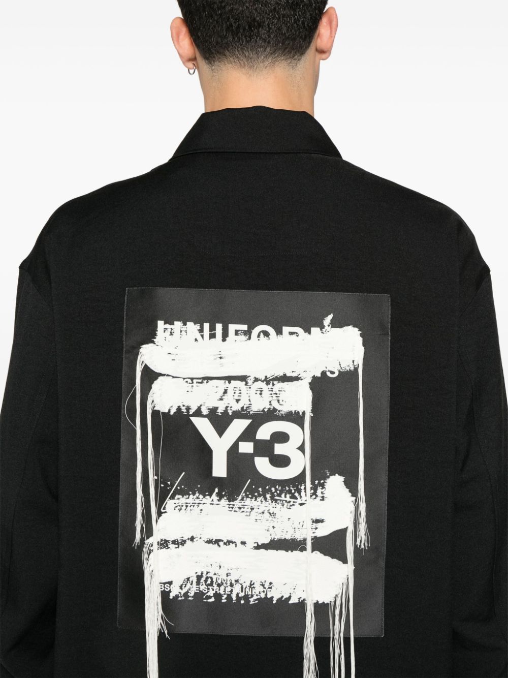 Y-3 Coats Black image 4