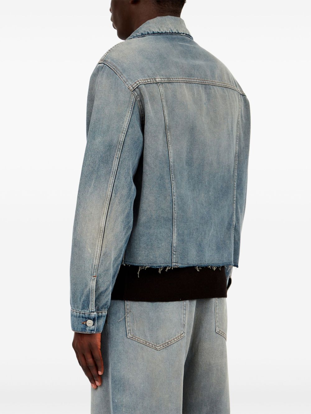 MM6 Maison Margiela Coats Clear Blue image 1