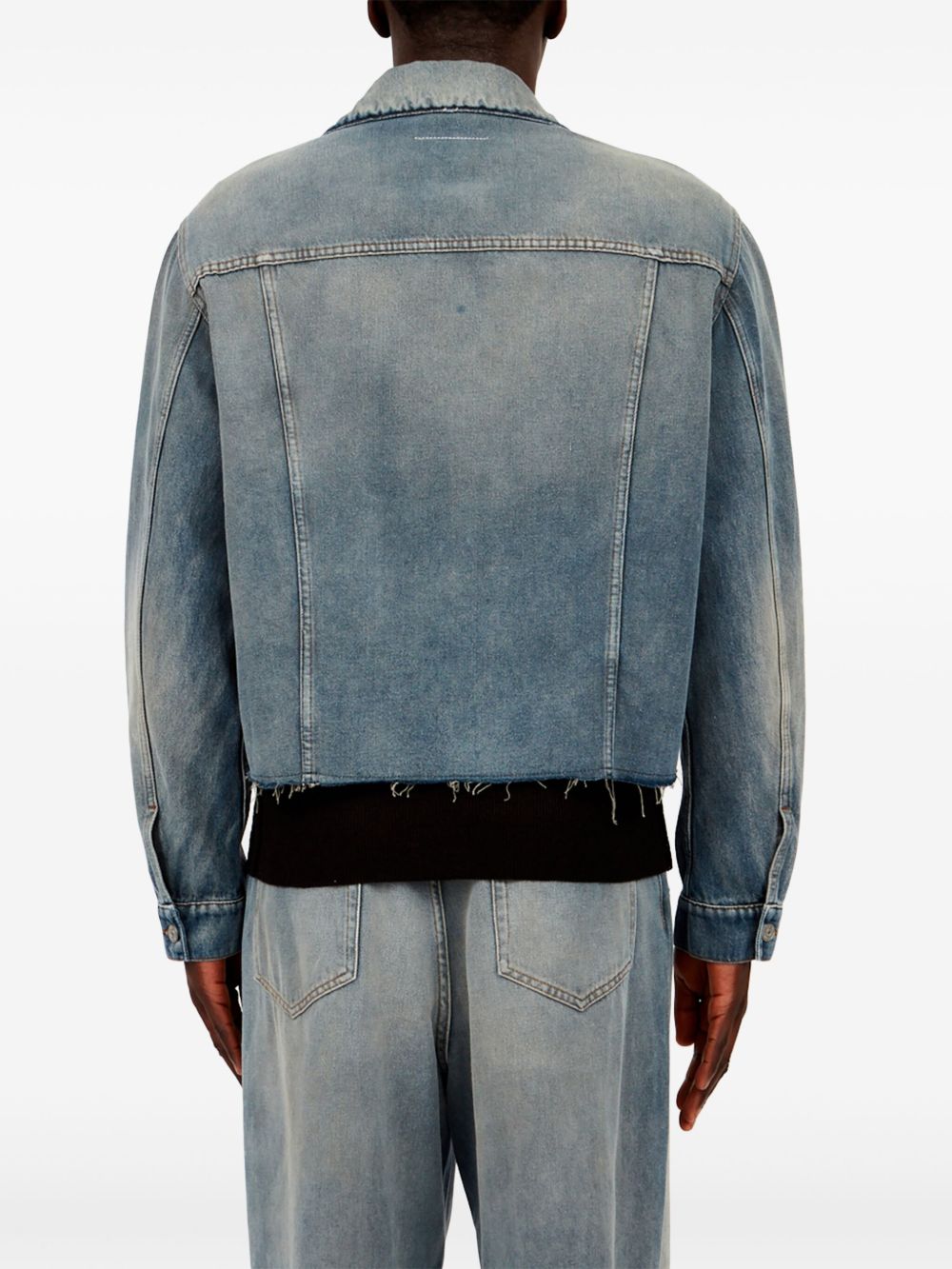 MM6 Maison Margiela Coats Clear Blue image 2